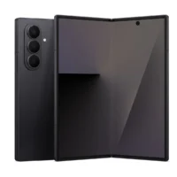 نمای پشت و جلوی گوشی Z Fold7 رنگ مشکی